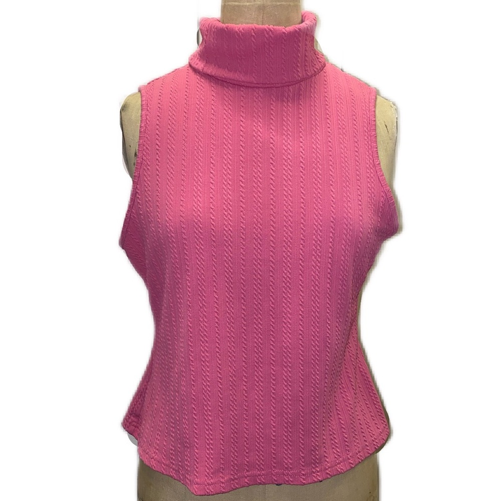 Pink sleeveless beautiful top for women